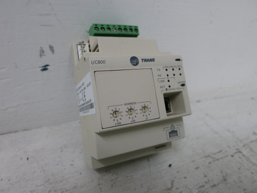 Trane X13651144-01 Rev D UC800 Tracer Chiller Controller PLC Module (DW6281-1)