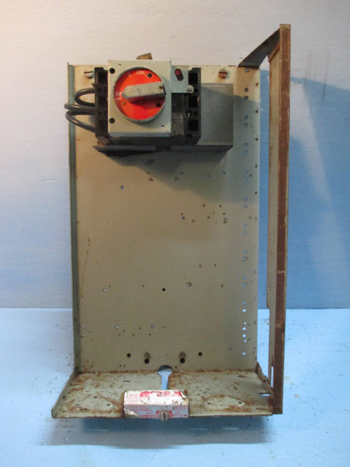 General Electric GE 7700 Series 100 Amp 24" Breaker Type MCC MCCB Feeder Bucket (TK0802-4)