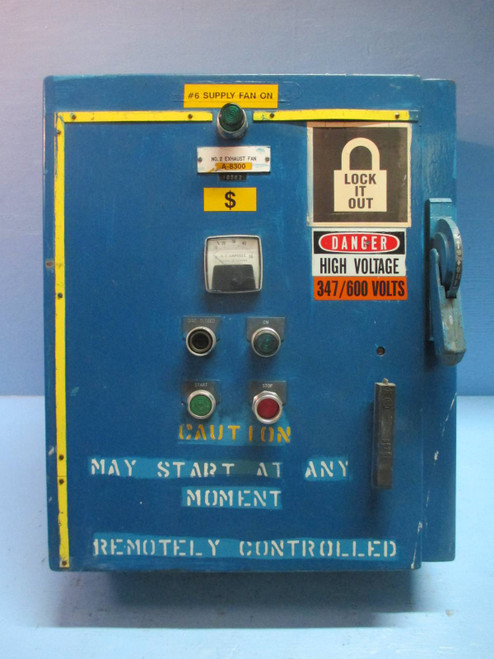 Allen Bradley 1498-RJ28B-Z004 Size 3 Starter 100 Amp Breaker Combination Nema 12 (TK1268-2)