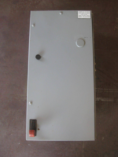 GE 8000 Size 3 Starter 100A Fusible 30" MCC Bucket CR306 7700 Plus 7700+ 100 Amp (EBI2094-9)