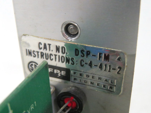 FPE DSP-FM DSP-MKII Feeder Module PLC Federal Pioneer MK II DSPMKII DSPFM FDL (NP1126-5)