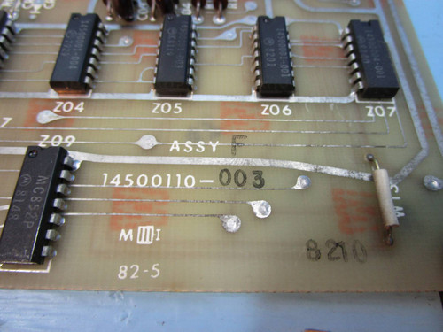 Honeywell 14500110-003 Module PLC PCB Board Rev 7 14500110003 14500109-001 (NP1188-1)