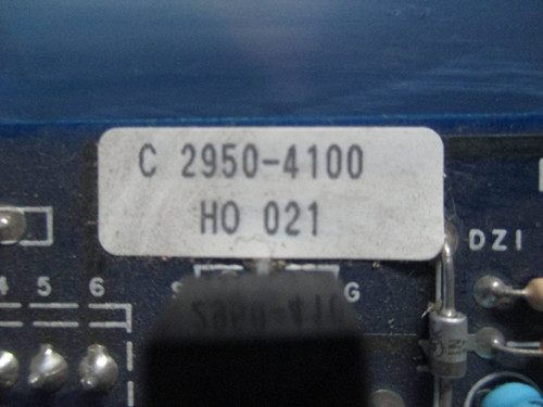 Emerson C-2950-4100 HO-021 VS Inverter Drive Control PLC Card 29504100 (TK1552-1)