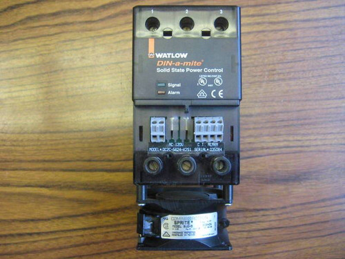 Watlow DC2C-5624-K2S1 DIN-a-mite Solid State Control DC2C5624K2S1 DINamite (EBI4907-1)