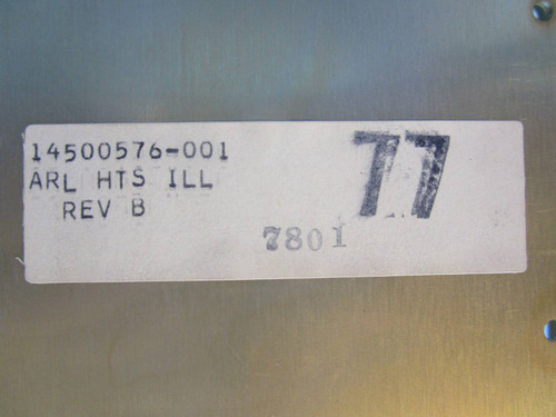 Honeywell 14500576-001 PLC Rack Module Rev B 14500576001 Chassis Cradle 14500113 (NP1196-2)