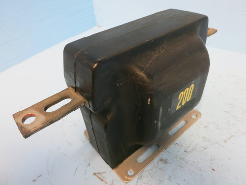 ABB KIR-60 S# 7883A13G02 200:5 Amps 200V Current Transformer CT 200 Amp A (PM1949-2)