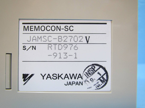 NEW Yaskawa JAMSC-B2702V PLC Positioner Module Memocon-SC JAMSCB2702 V NIB (NP1270-1)