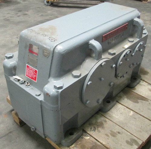 REBUILT Nuttall TR12 14.7/59 HP 49.07 Ratio 6.1/24.5 RPM Gear Reducer 91R56914 (EBI3316-1)