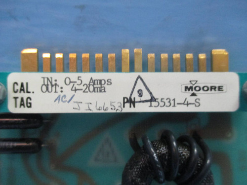 Moore 15531-9-S PLC PC Board 0-5 VDC 4-20ma 1018-108E Acromag 380D4 (TK2133-10)
