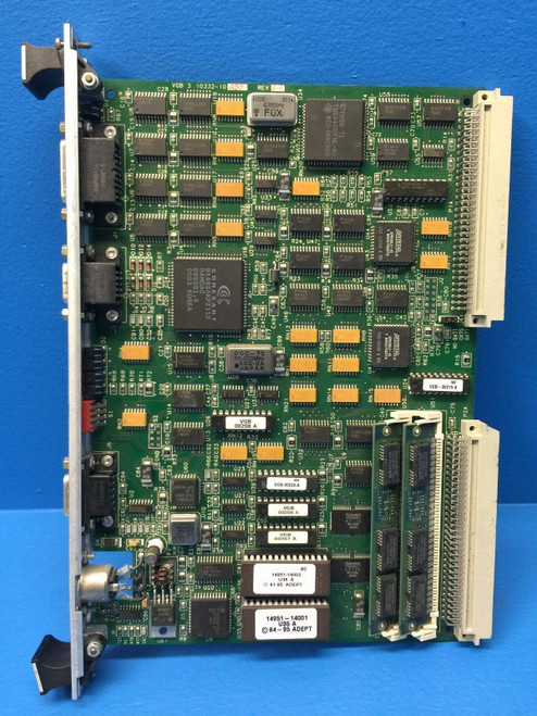 Adept 10332-10250 Rev B PC Board Module VGB Keyboard Pointer Moniter Video Bus (MM0010-1)