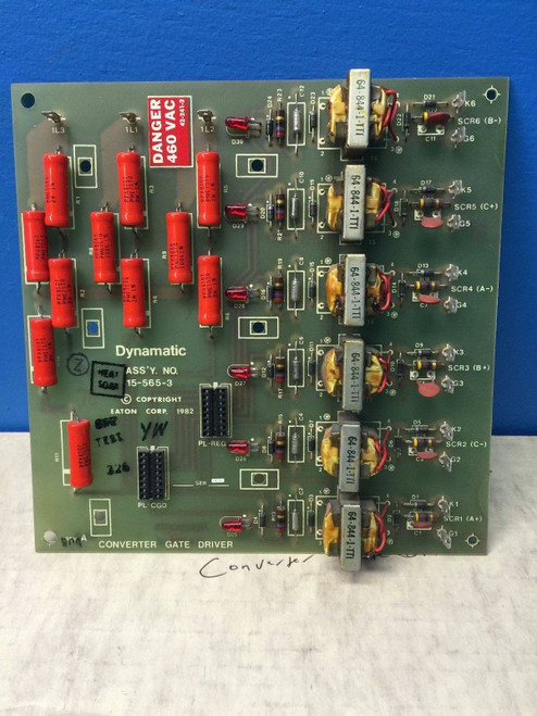 New Eaton Dynamatic 15-565-3 Converter Gate Driver Board PLC NIB (MM0506-1)