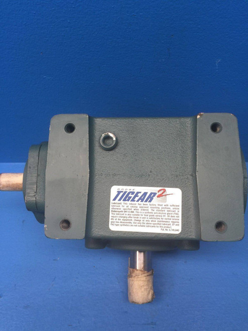 NEW Dodge Tigear 2 17S07R Speed Reducer Ratio 7:1 Torque 500 lb-in 2.06HP 17SO7R (MM0491-1)