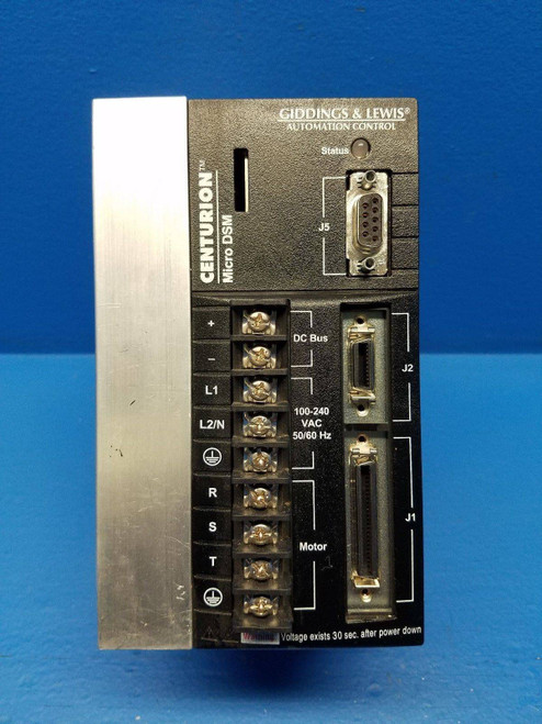 Giddings & Lewis Centurion Micro DSM030P AC Servo Drive 401-56453-50 REV B (MM0620-4)