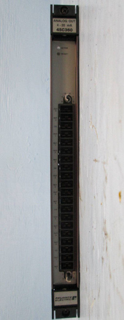 Reliance Electric 45C360 45C-360 45 C Analog Out 4-20mA PLC 802820 AutoMax (EBI3434-3)