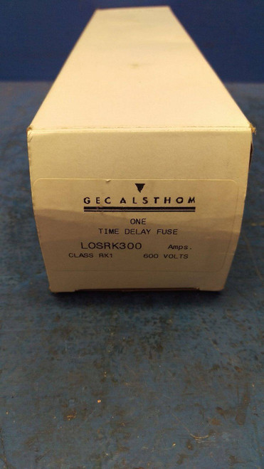 GEC Alsthom LOSRK300 300 Amp 600V Time Delay Fuse NIB (MM0597-10) GEC Alsthom LOSRK300 300 Amp 600V Time Delay Fuse NIB (MM0597-10)