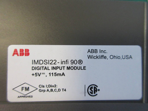ABB Bailey IMDSI22 infi-90 Digital Input Module Symphony 6644109A1 Board PLC (TK2263-220)