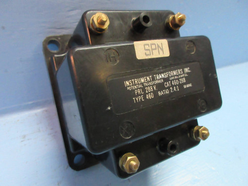 Instrument Transformers Cat 460-288 Type 460 Ratio 2.4:1 Potential Transformer (TK2426-3)