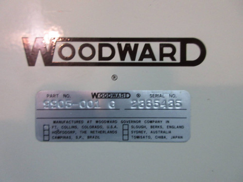Woodward 9905-001-G SPM-A Synchronizer Module 9905001 Rev. G 115V 230V (TK2483-4)