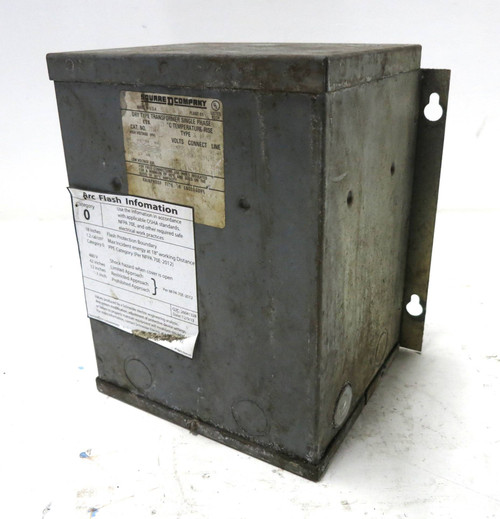 Square D 2S1F 2 kVA 240x480 to 120/240 General Purpose Transformer 3R/Rainproof (DW0109-25)