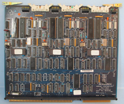 Measurex 05345004 Rev B Serial Controller Multibus Multilayer-4 PLC 0534500-04 (EBI2727-1)