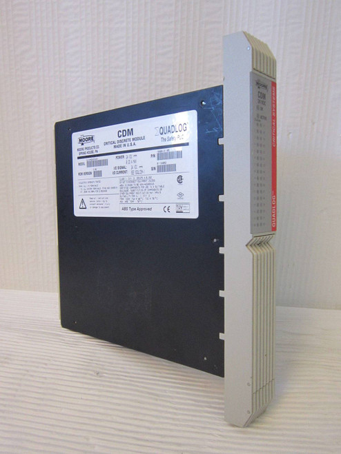 Moore Siemens QLCDM024DCAAN PLC CDM Critical Discrete Module 16809-21/05 Quadlog (EBI3074-2)