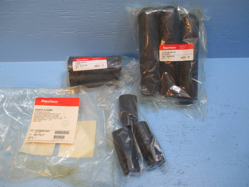 New Raychem TE NMCK-3-52BB 3 Phase Nuclear Motor Connection Kit 1000 Heat Shrink (YY2535-29)