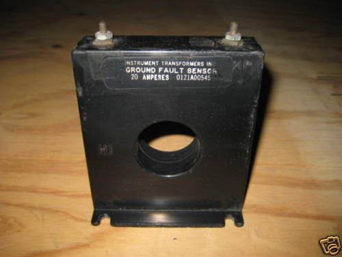 IT 0121A00545 Ground Fault Current Sensor 20 Amp A (EBI2490-2)