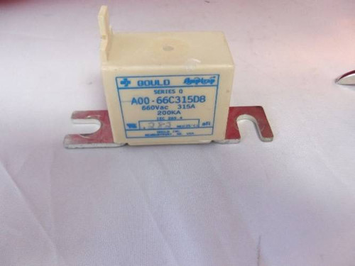 New Gould Shawmut Amptrap A00-66C315D8 Series Q Fuse 315A 660V 200KA (YY2103-6)