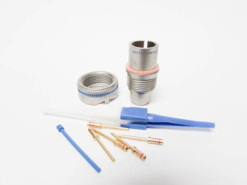 ITT Cannon CVA6R14S-2P 4 Pin Female Connector 067056-0003 NEW LOT OF 5 (YY1438-4)