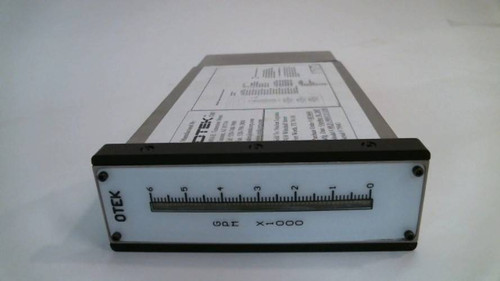 New Otek HIQ119001211120E Scale 0-6 Gallons Per Min. X1000 Bar Graph Meter NIB (YY3121-1)