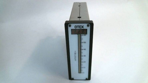 New Otek Corporation HIQ119095100491 Scale 0-60'' Electrical Bar Graph Meter NIB (YY3122-1)