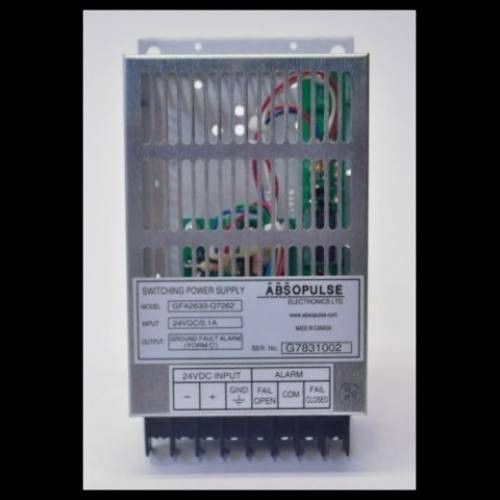 New Absopulse Electronics GFA2633-Q7262 Switching Power Supply Input 24VDC 0.1A (YY3501-1)