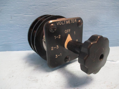 Shallco 2605C 7 Position Selector Rotary Switch Voltmeter Series 26 Relay (DW0192-2)