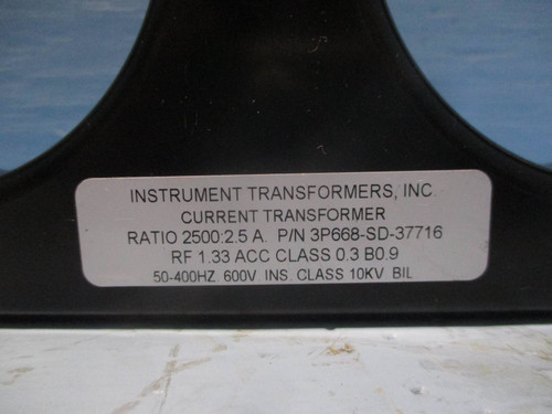 Instrument Transformers 3P668-SD-37716 Current Transformer Ratio 2500:2.5A CT (DW0215-6)