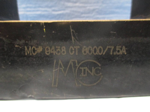 Magnetics and Controls MC# 9438 Current Transformer Ratio 6000:7.5A CT Magcon (DW0229-7)