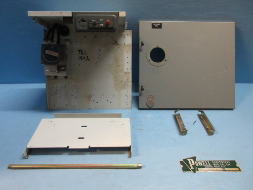 GE Powell 150 Amp Breaker Type 18" Motor Control Center MCC Feeder Bucket 7700 (TK2739-2)