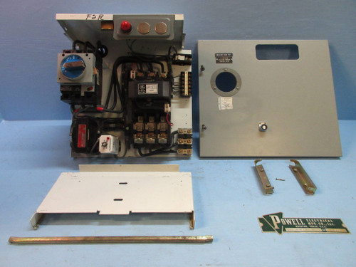 GE Powell Size 3 Starter 100A Breaker 18" Motor Control Center MCC Bucket 7700 (TK2747-1)