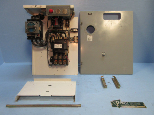 GE Powell Size 4 Starter 100A Breaker 24" Motor Control Center MCC Bucket 7700 (TK2749-1)