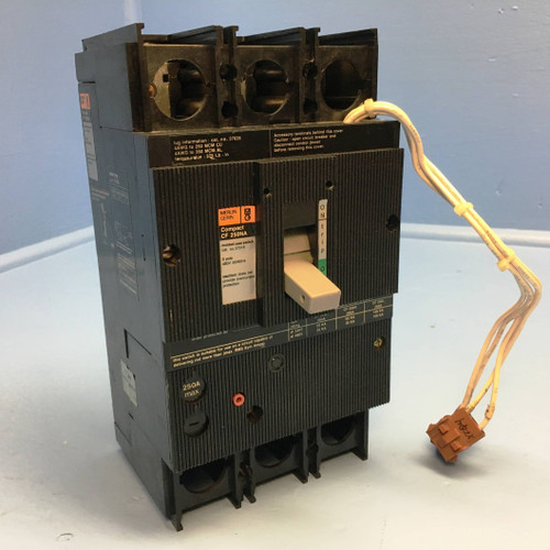Merlin Gerin CF 250NA 37018 250A Molded Case Switch 480V 3P Shunt & Aux CF250NA (EM2073-2)