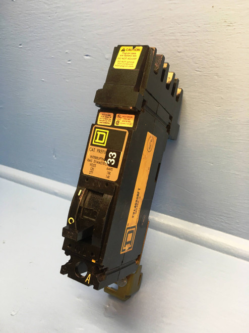 Square D I-Line FY14020AFT 20A Circuit Breaker Thick 277V 1 Pole 20 Amp FY14020A (EM2161-4)