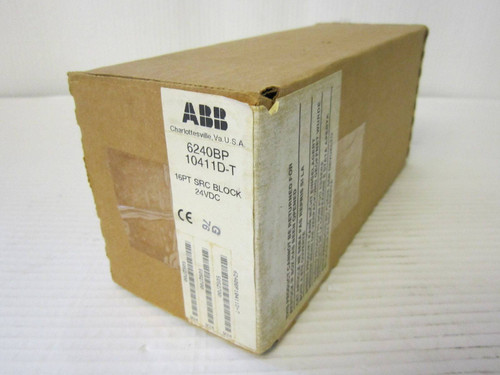 Taylor ABB MOD 300 6240BP10411D-T X SRC Block 6240BP10411 D X 16 PT NEW NIB FS (EBI4748-8)