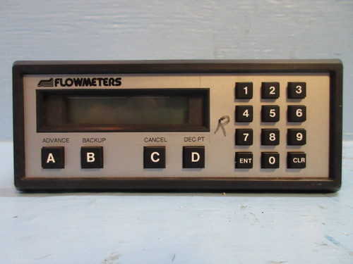 Flowmeters Model 1880 Totalizer Screen and Keypad (TK3039-2)