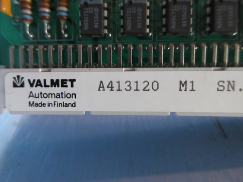 Valmet Automation AIU-1 Analog Output Module A413120 Rev. M1 Metso PLC Board (TK3110-10)