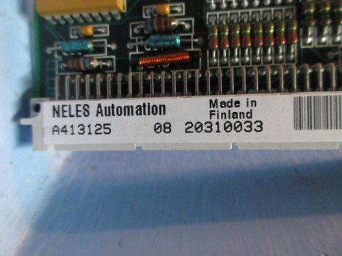 Neles Automation AIU-8 Analog Input Module A413125 Rev. 08 Metso Valmet PLC AIU8 (TK3114-12)