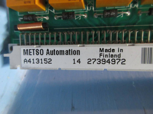 Valmet Automation BOU-82 Binary Input Module A413152 Rev. 14 Neles Metso BOU82 (TK3147-1)