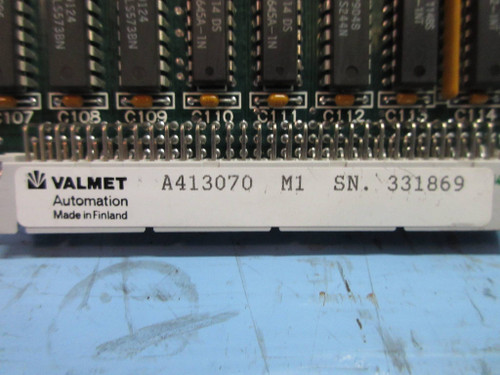 Valmet Automation CPU Central Processor Module A413070 Rev. M1 Metso PLC Board (TK3194-1)