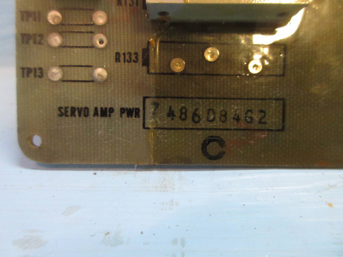 General Electric 7486D84-G2 Rev. C Servo Amp Pwr Power Board PLC 7486D84G2 (TK3306-1)