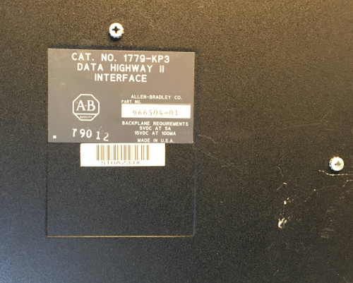 Allen Bradley 1779-KP3 Data Highway II Interface PLC Card 9666504-01 1779KP3 (EM2552-15)