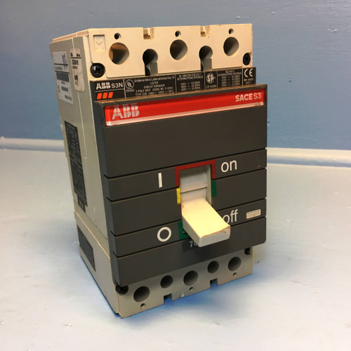 ABB Type S3N SACE S3 70A Circuit Breaker 2 Pole 480 VAC @ 25 kA 70 Amp (EM2568-7)