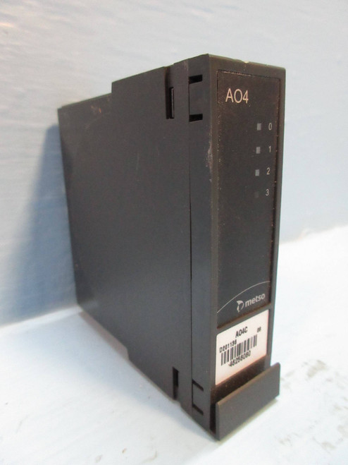 Metso Automation D201136 AO4 Output Module PLC AO4C Rev. 08 A04 (TK3340-2) Metso Automation D201136 AO4 Output Module PLC AO4C Rev. 08 A04 (TK3340-2)